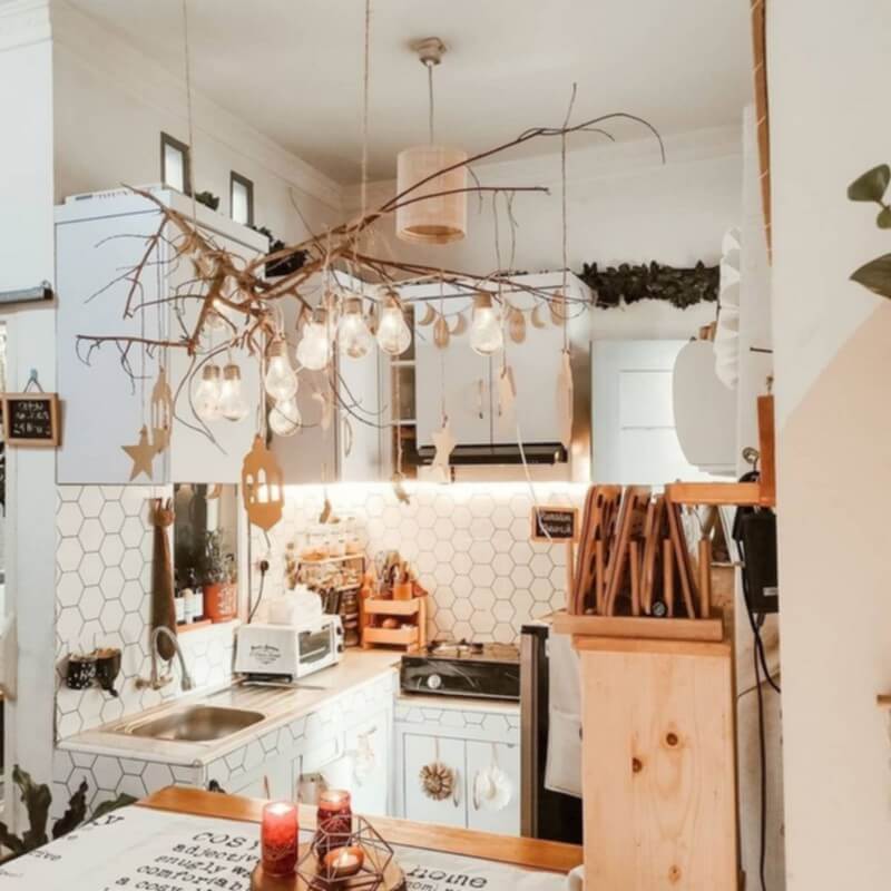 Colorful Boho Chic Kitchen (18)