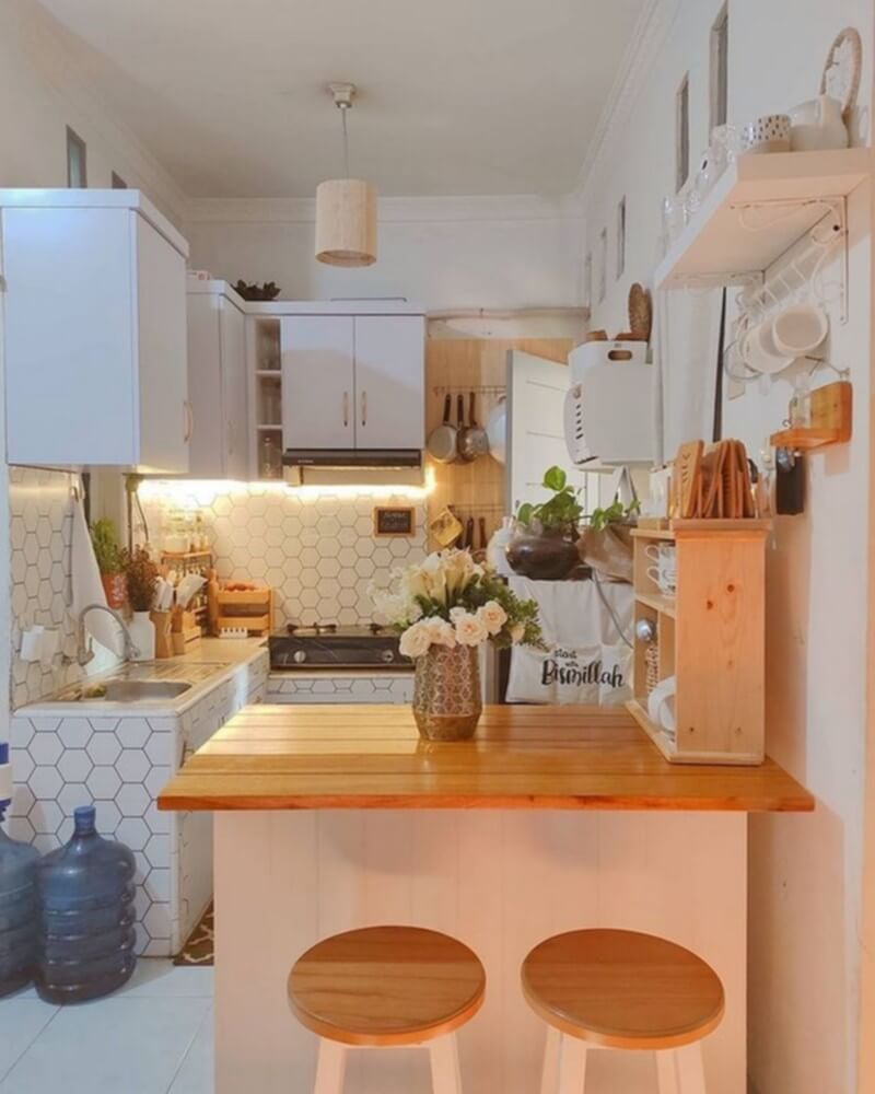 Colorful Boho Chic Kitchen (24)