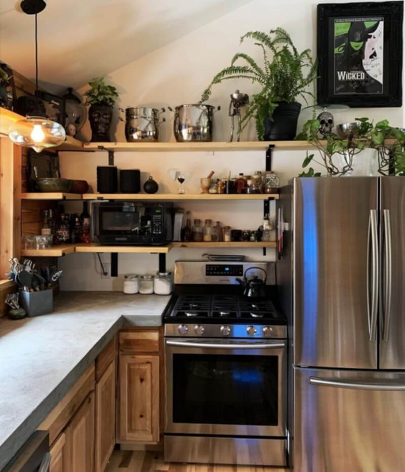 Colorful Boho Chic Kitchen (33)