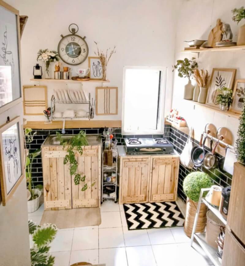 Colorful Boho Chic Kitchen (15)