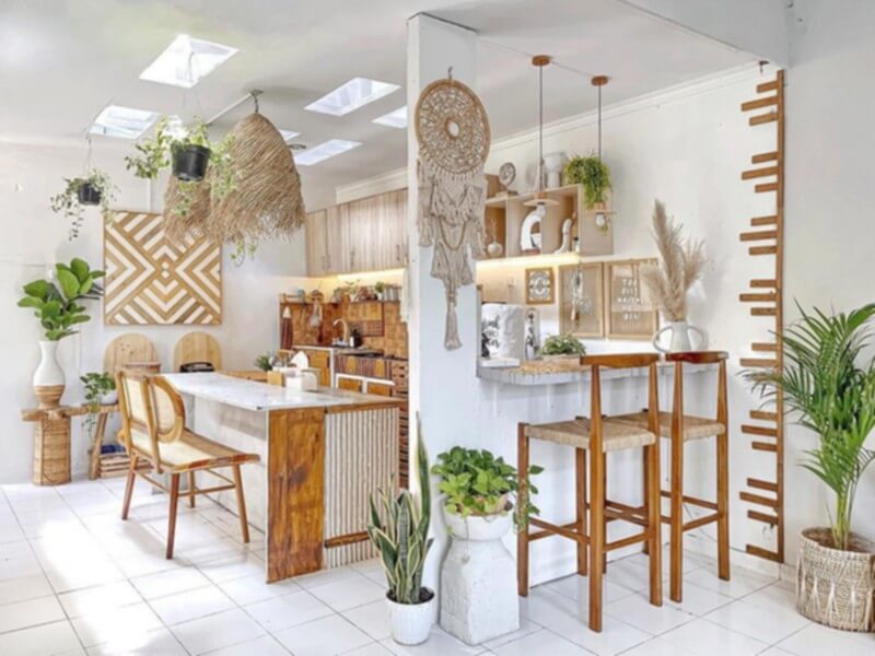 Colorful Boho Chic Kitchen (16)