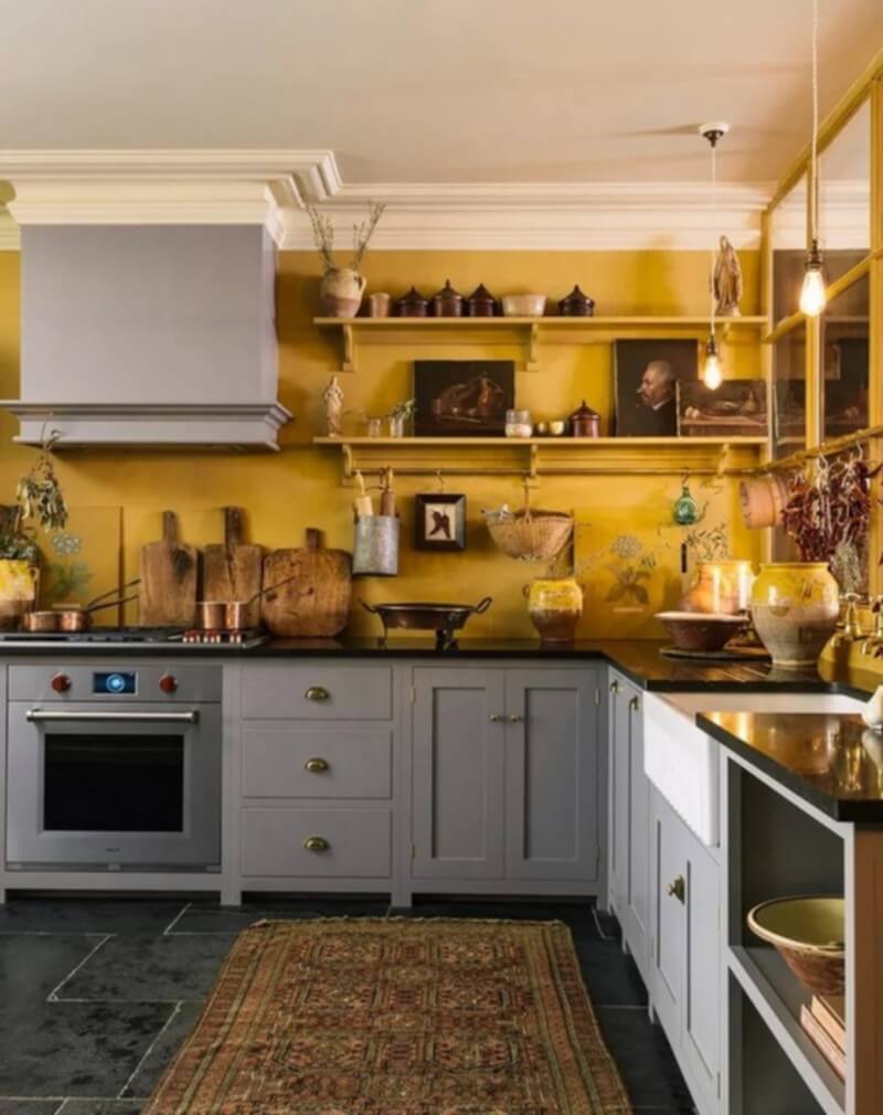 Colorful Boho Chic Kitchen (7)