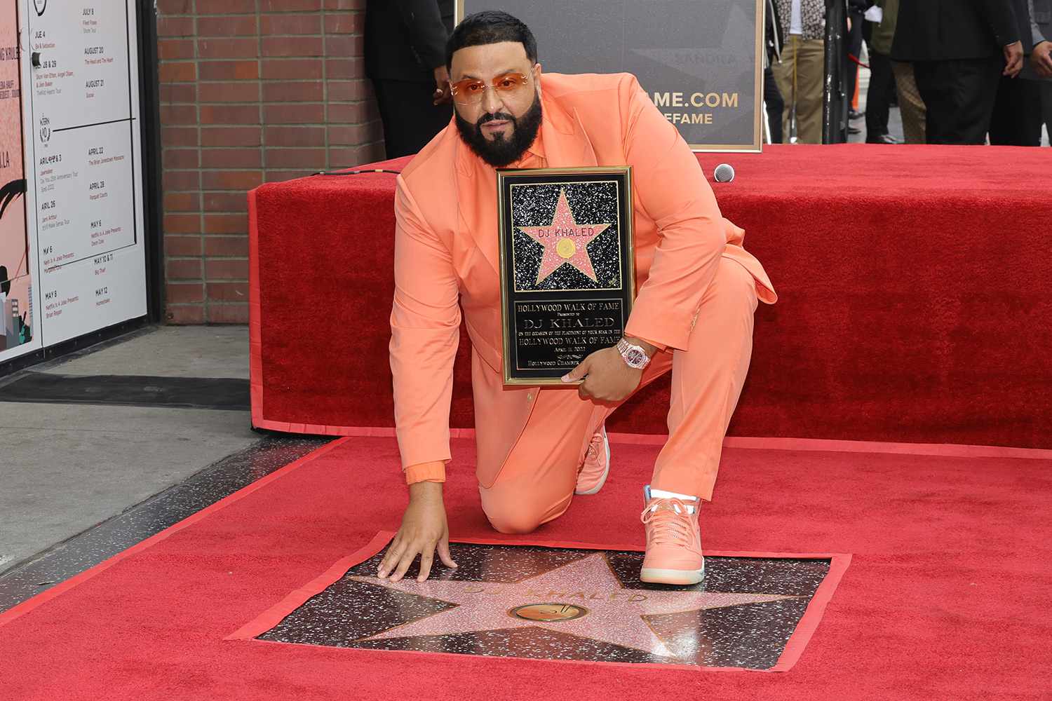 DJ Khaled Tributes Himself While Accepting Hollywood Walk of Fame Star