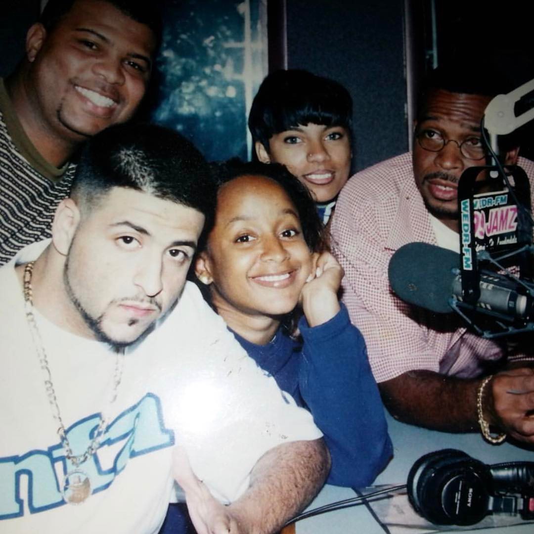 Check out old photos of when DJ Khaled was younger, slimmer, and very cute..