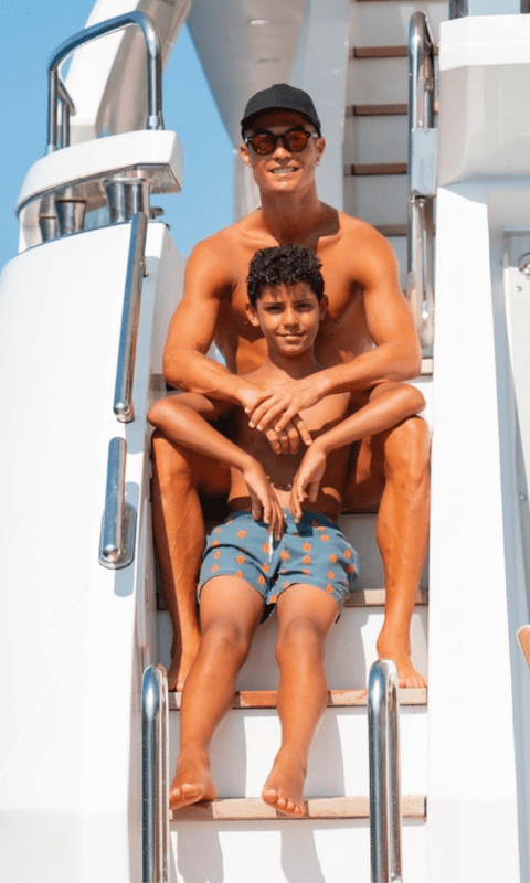 Cristiano Ronaldo summer 2021 family vacation