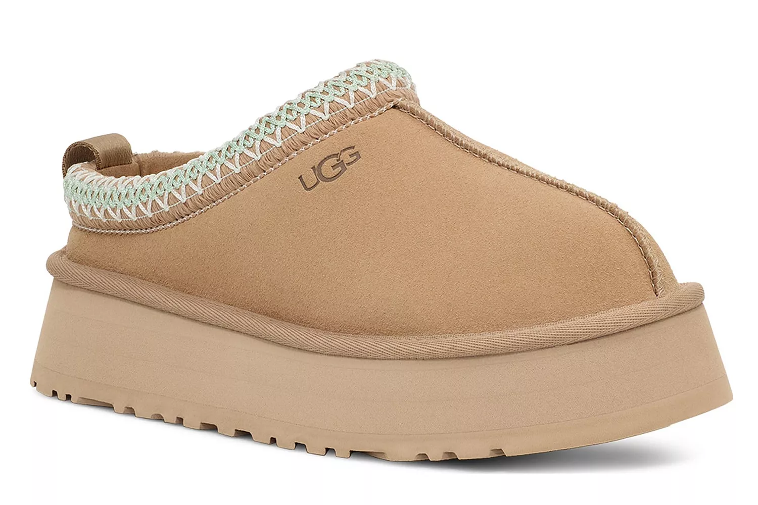 Dillard's UGG Tazz Suede Platform Clog Slippers