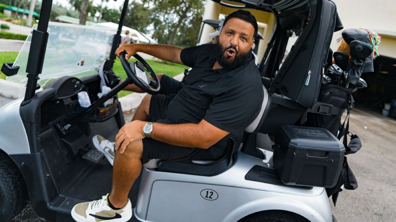 Let's go golfing!": 72 hours in Miami with DJ Khaled - ESPN