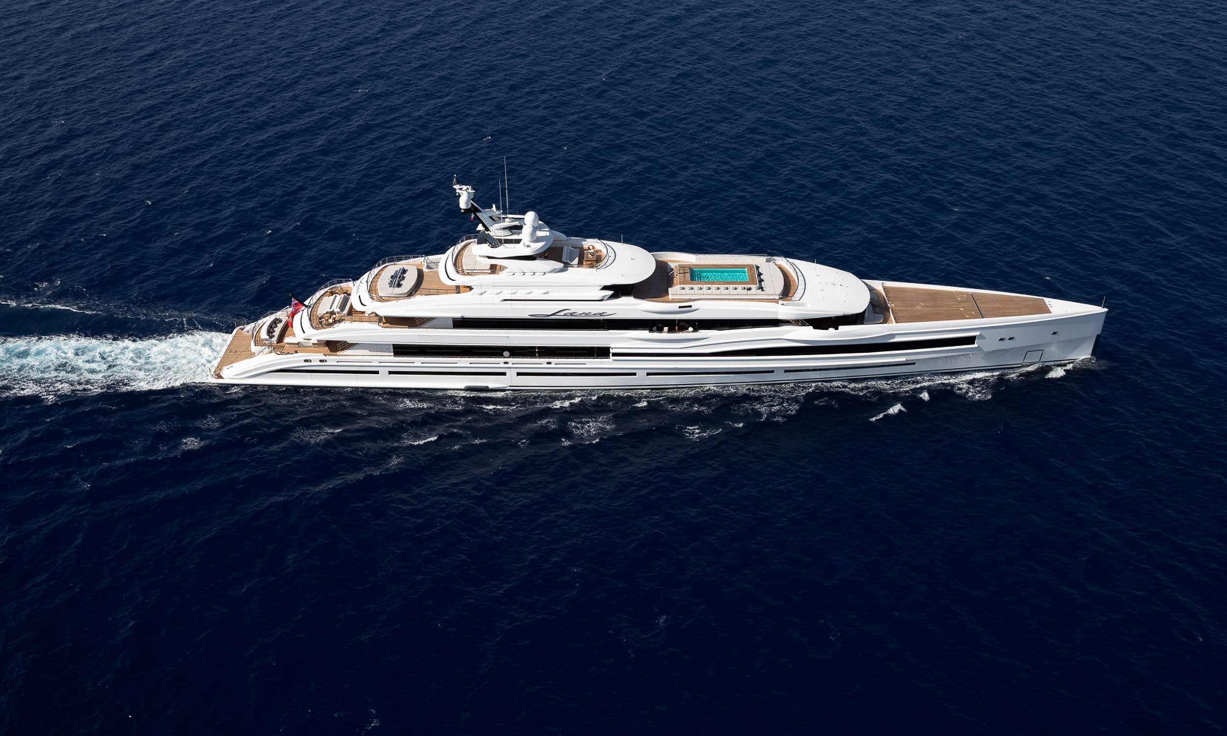 Lana is one of the newest superyachts to hit the waters this year