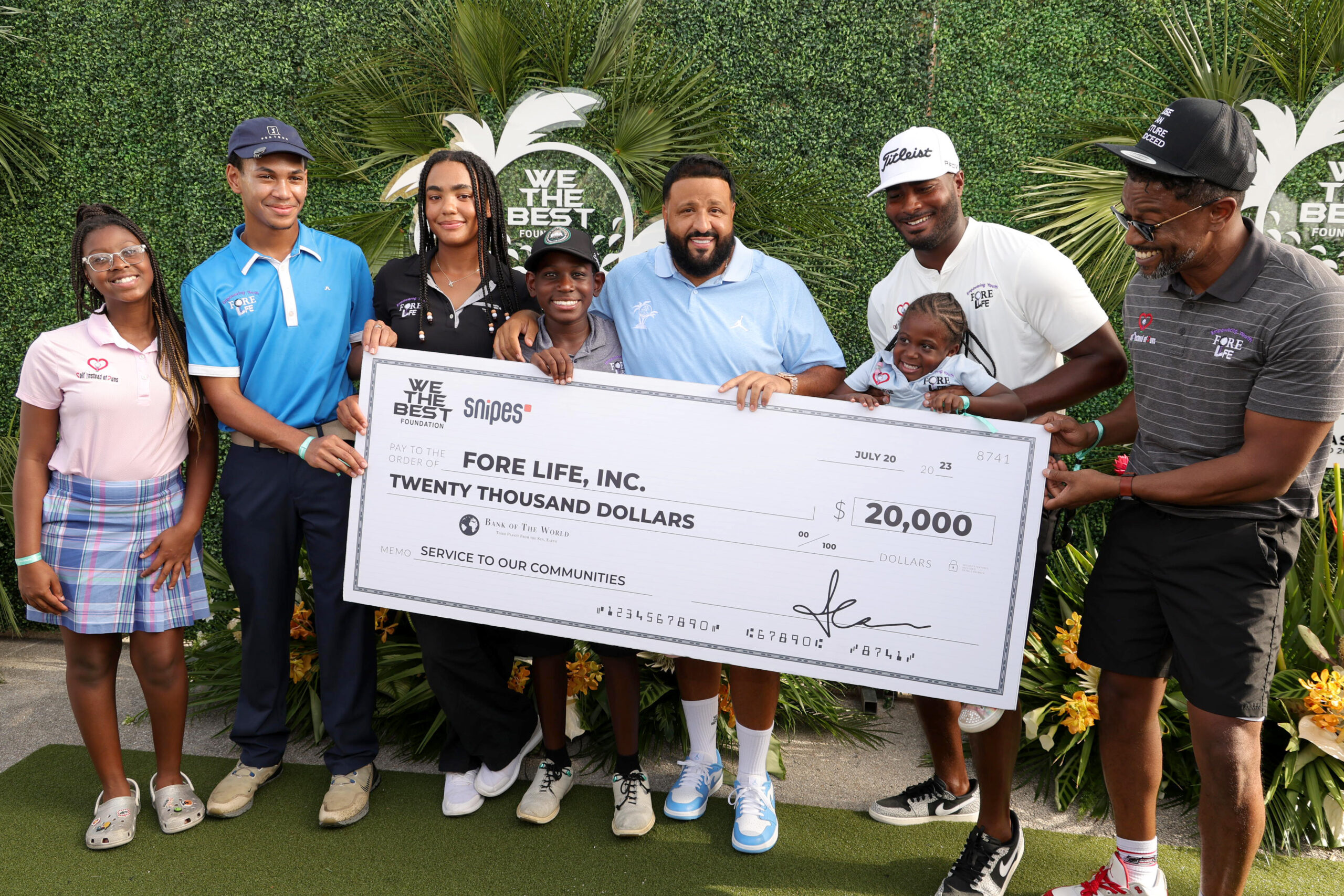 DJ Khaled Donates $20K to Children's Charity Through Celebrity Golf  Tournament