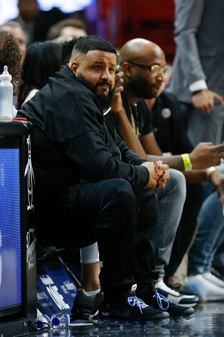 DJ Khaled Brings Pillow To NBA Game For His Air Jordans, 58% OFF