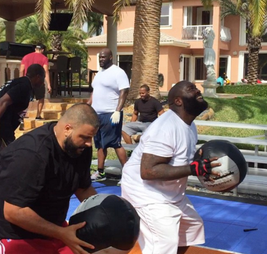 Rick Ross' Weight Loss Is Unbelievable!, See Him working out