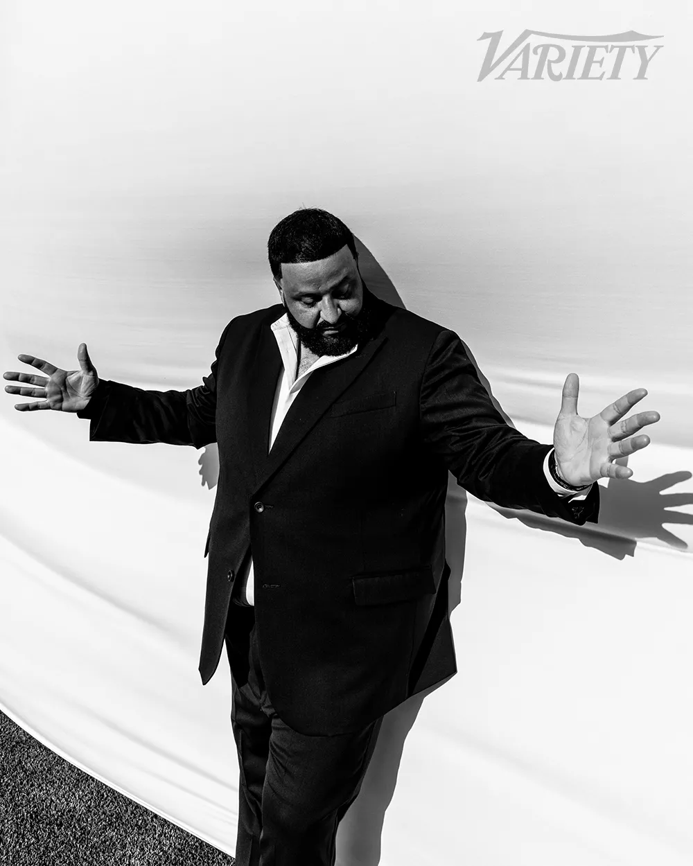 DJ Khaled Variety Cover Photoshoot