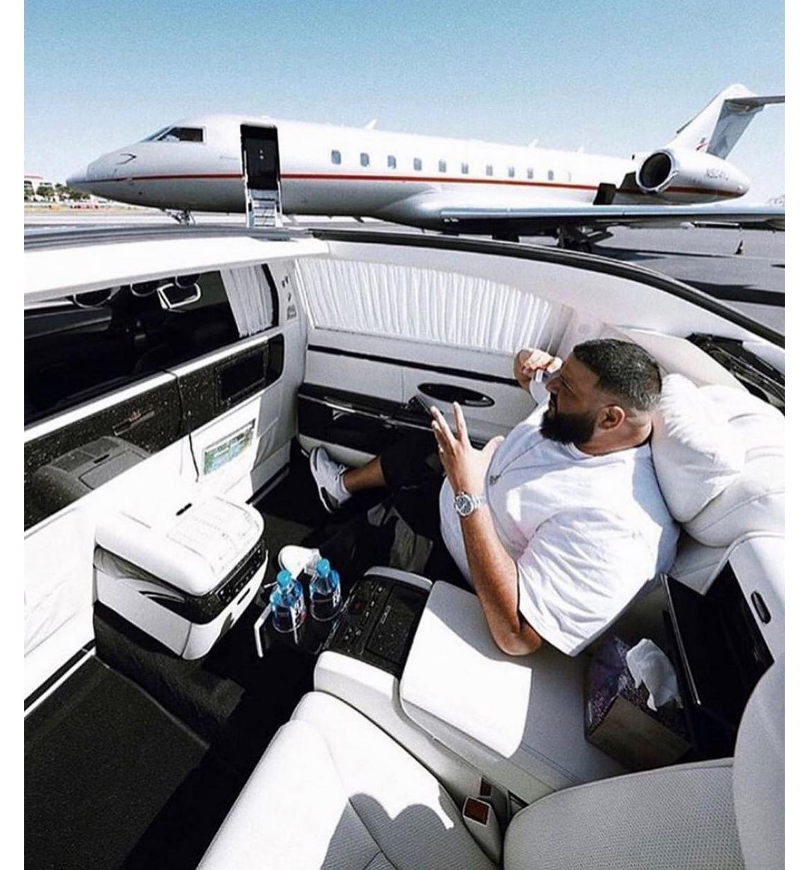 DJ Khaled flaunts his Gulfstream G650 private jet and rare convertible  Maybach on Instagram giving a glimpse of his extravagant lifestyle -  Luxurylaunches