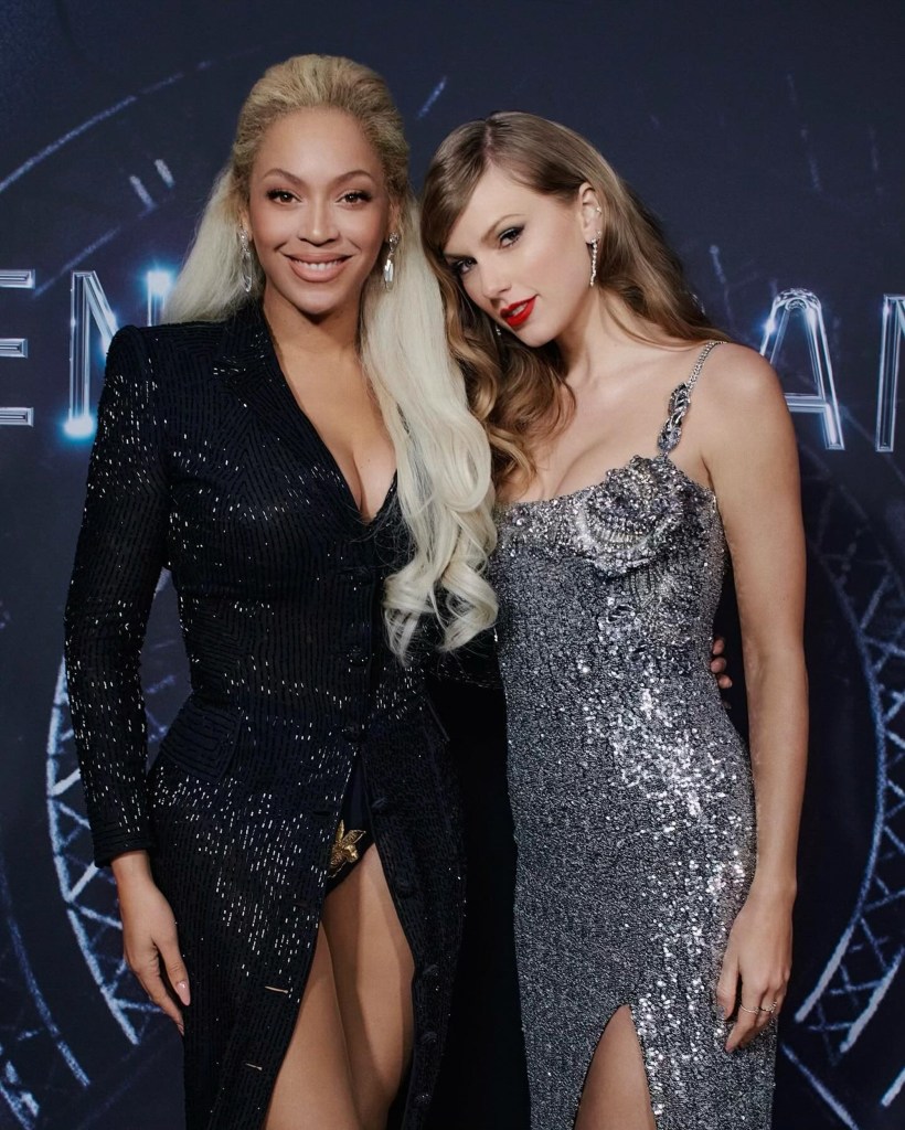 Taylor Swift and Beyoncé 2023