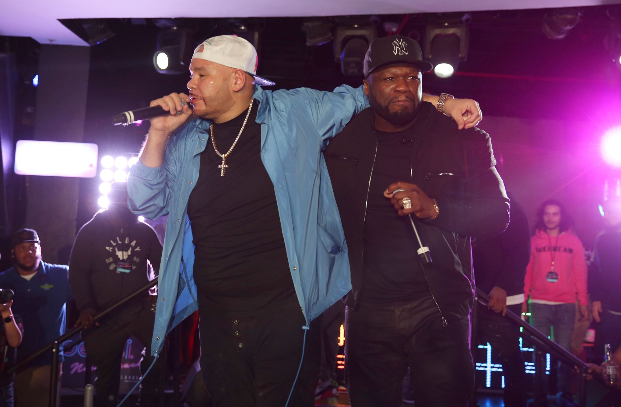 50 Cent, DJ Khaled join Fat Joe at pre-Super Bowl concert | The Seattle  Times