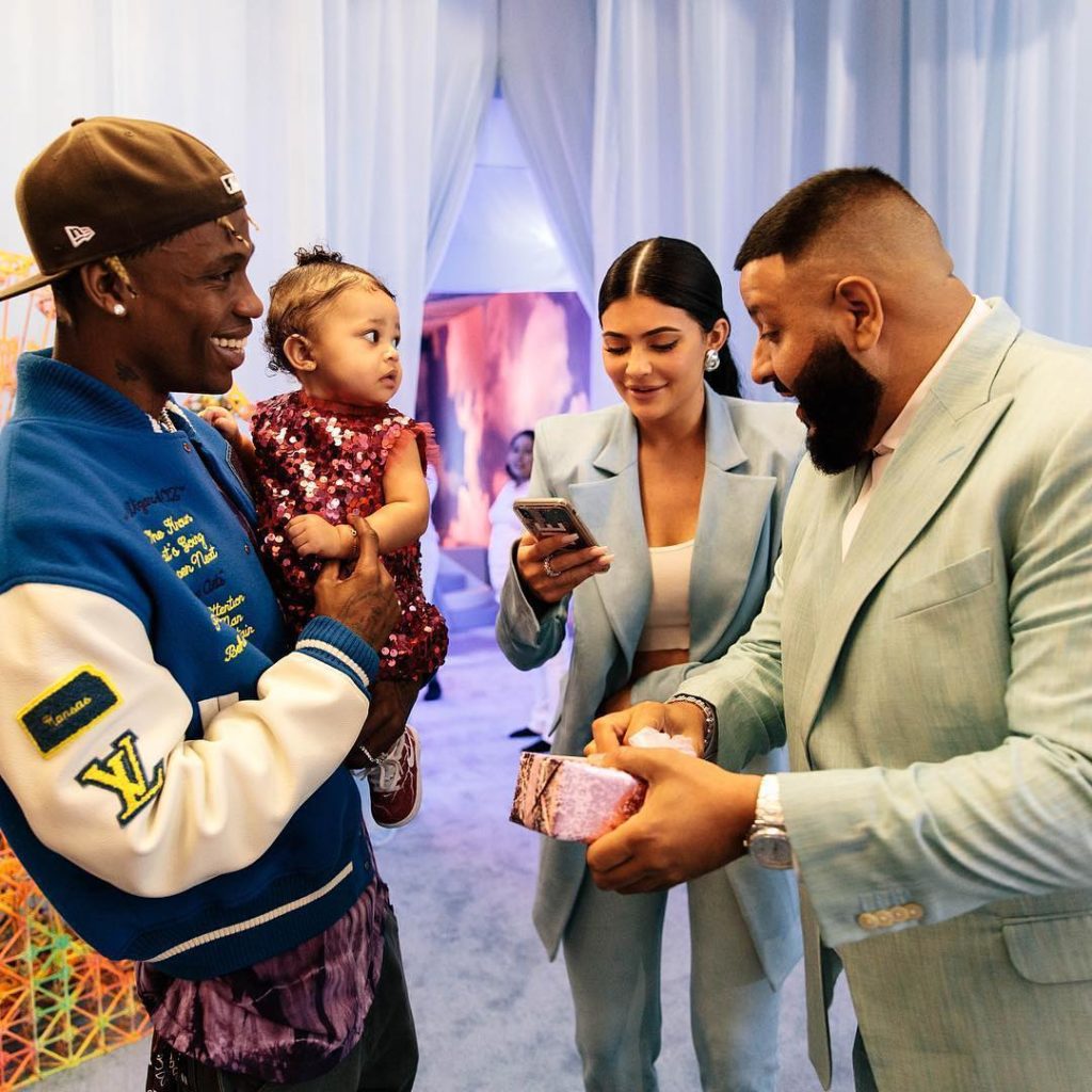 SPOTTED: Kylie Jenner, DJ Khaled and Travis Scott Stand Out at Stormi's  Birthday Party – PAUSE Online | Men's Fashion, Street Style, Fashion News &  Streetwear