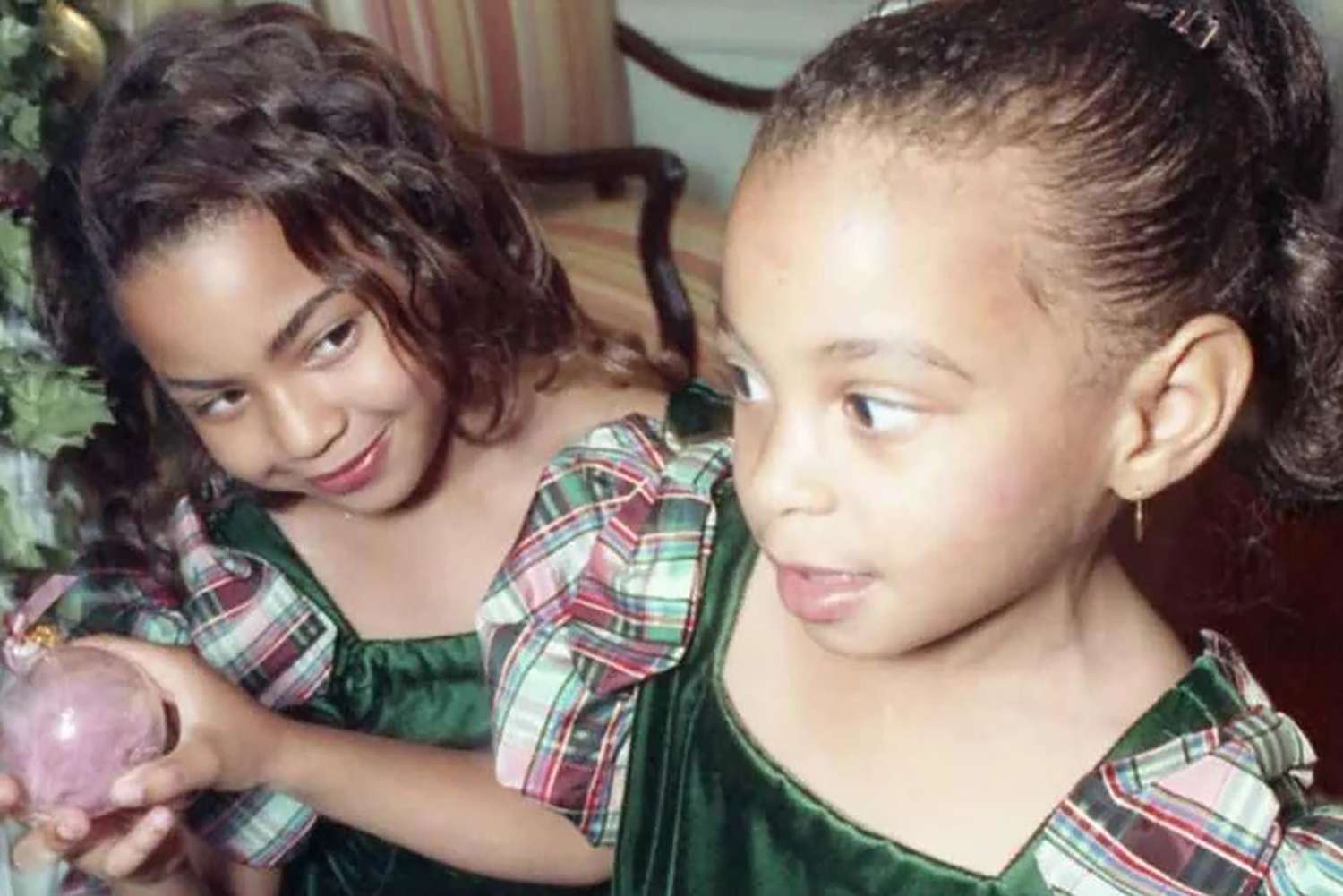 Mathew Knowles Shares Throwback Christmas Photo of Daughters Beyoncé and Solange