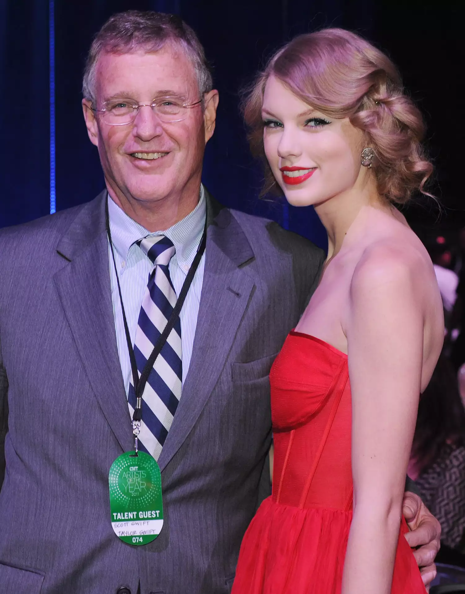 Scott Swift and Taylor Swift