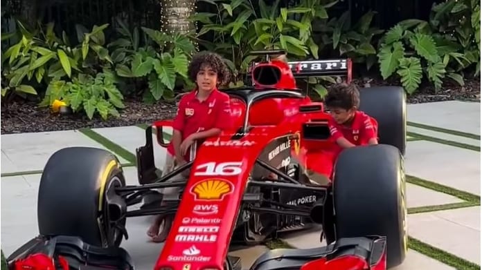F1 News: DJ Khaled Buys A Ferrari Formula 1 Show Car For His Sons