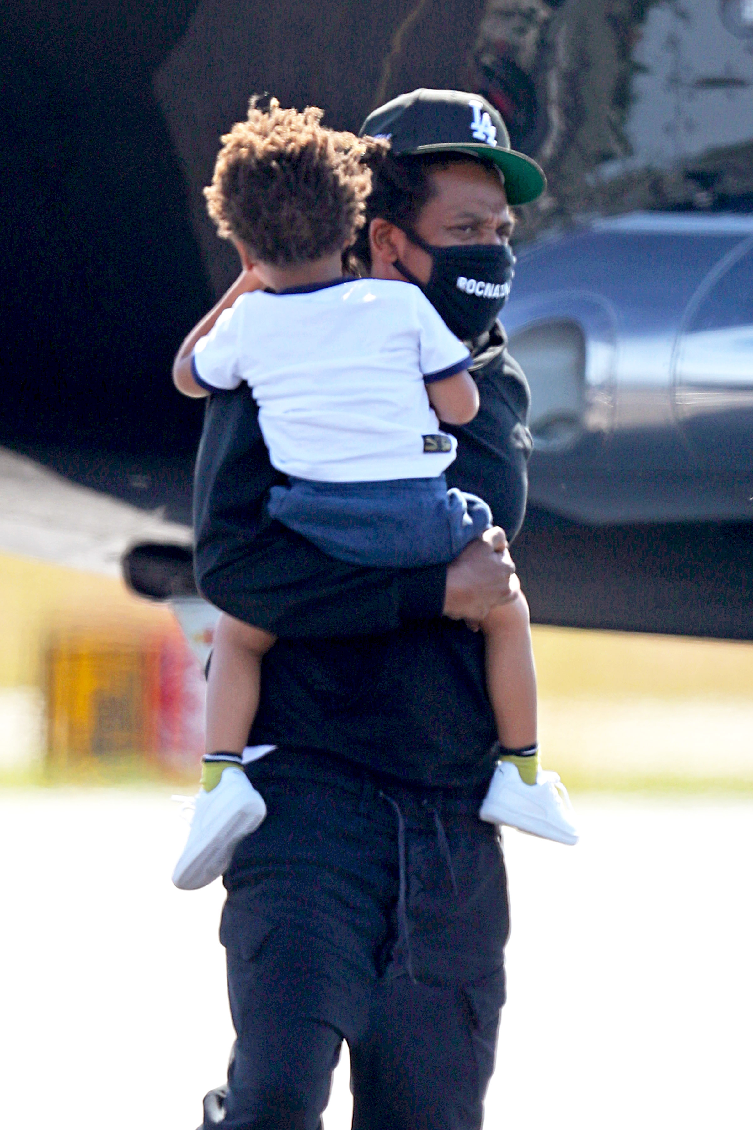 Beyonce and Jay-Z step off private plane in rare public outing with twins  Rumi, Sir and daughter Blue Ivy for NY getaway – The Sun | The Sun