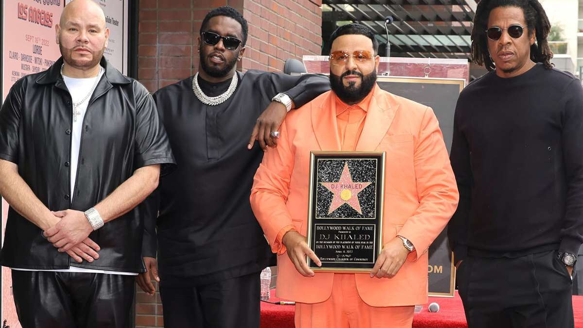 DJ Khaled: Rapper mit Hollywood-Stern geehrt - Panorama