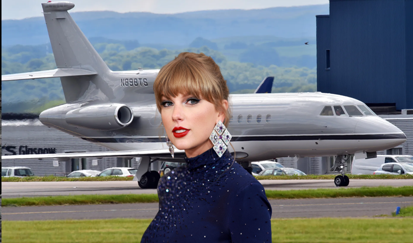 Taylor Swift's Dassault Falcon 900: Luxurious jet with unique story