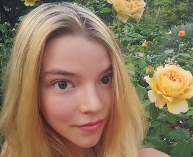 Anya Taylor-Joy natural hair color