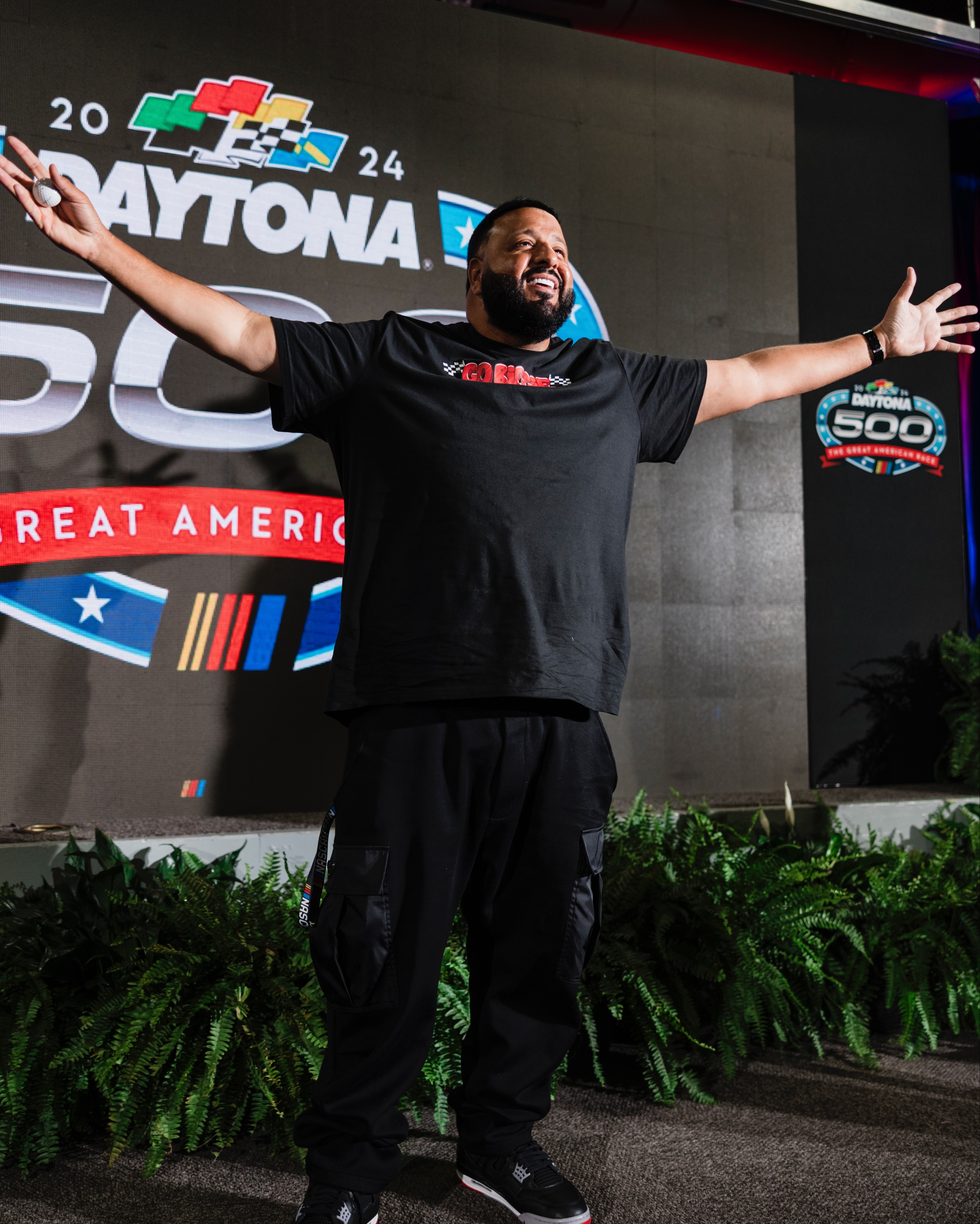 DJ Khaled at the DAYTONA 500.