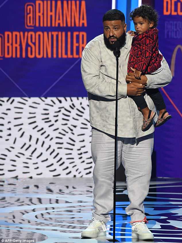 Top dog: DJ Khaled led all artists with six BET Award nominations