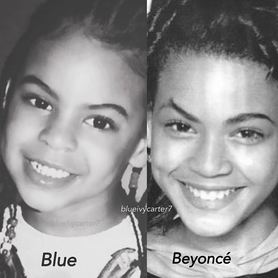 Blue Ivy Carter and Beyonce: A Mother-Daughter Resemblance