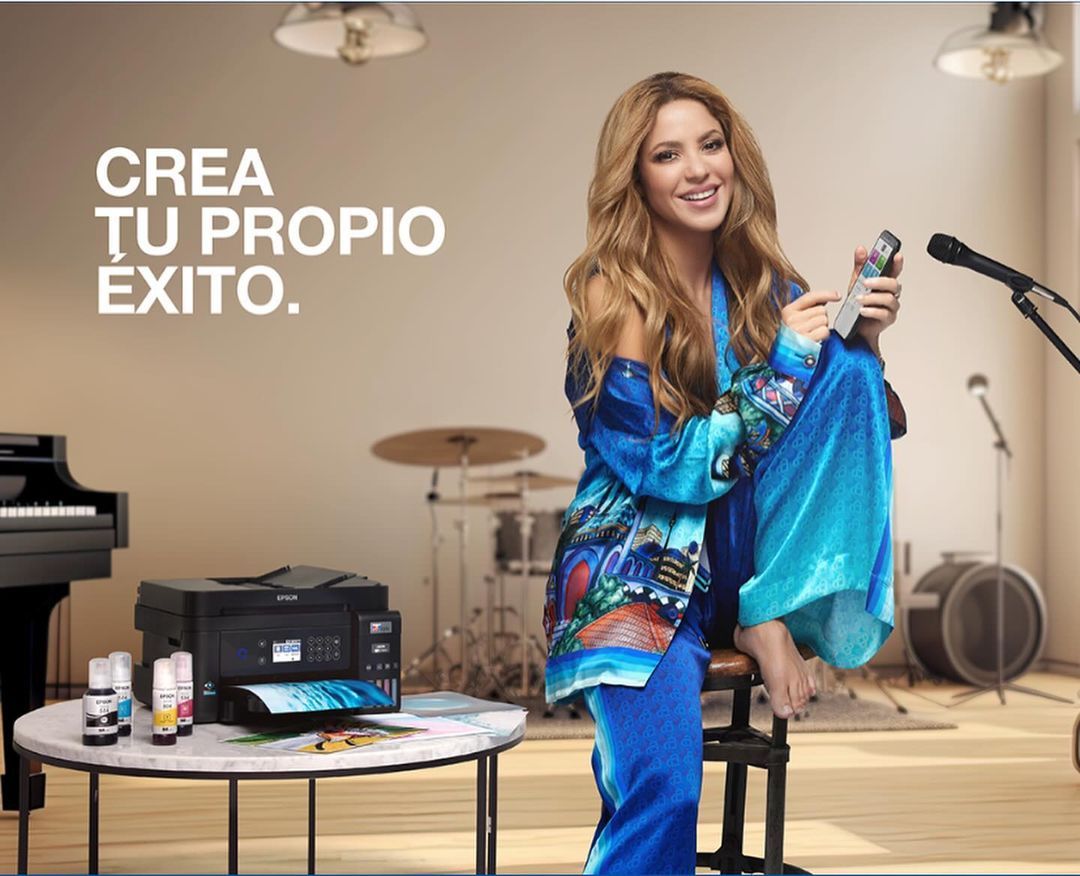 ♡ Shakira Fan Page ♡ — New promotional photos of Shakira for Epson.