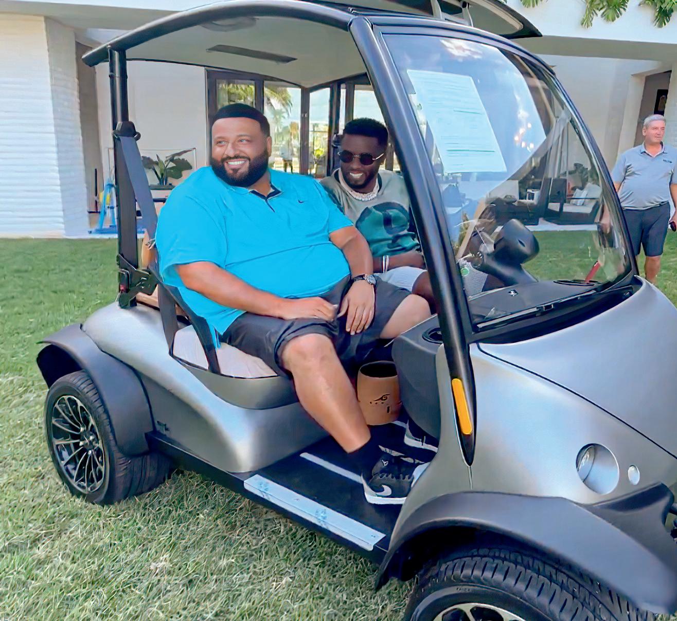 DJ KHALED 'GRATEFUL' AFTER DIDDY GIFTS HIM LUXURY GOLF CART - Issuu