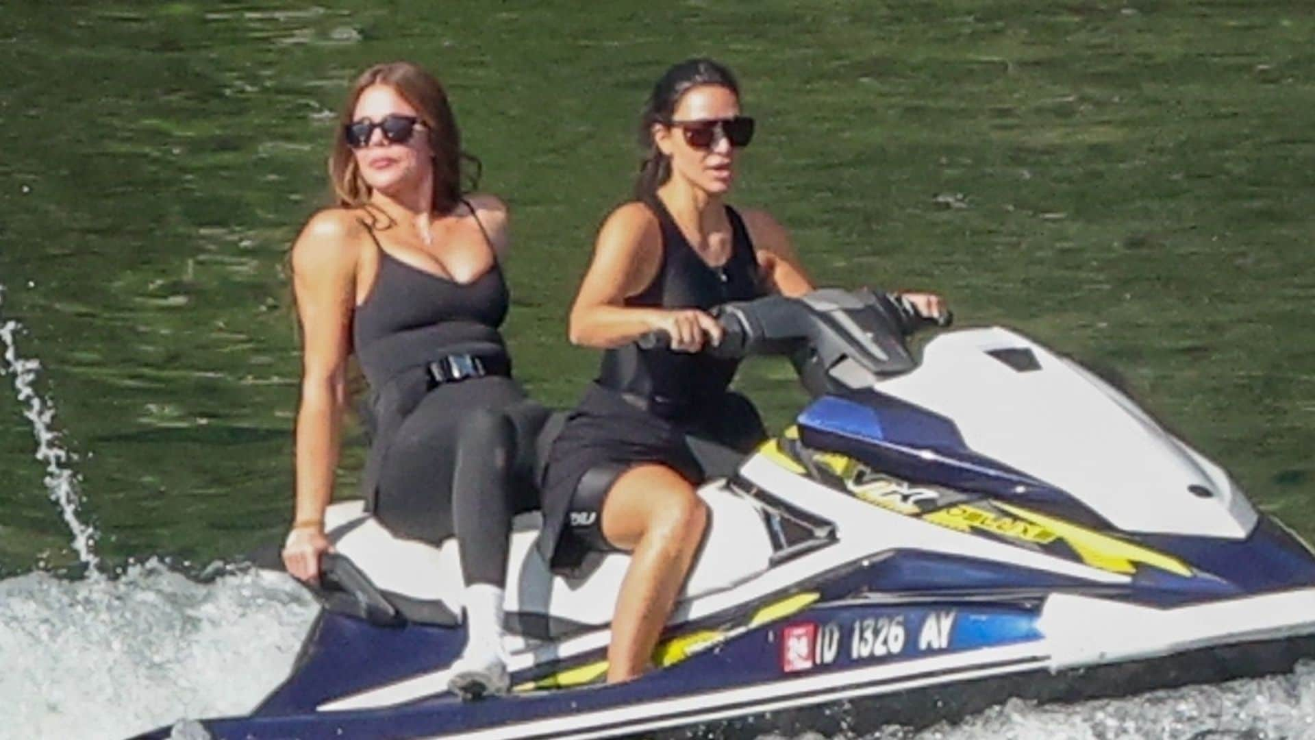 The Kardashians take Idaho! Kim's lakeside home gets a visit