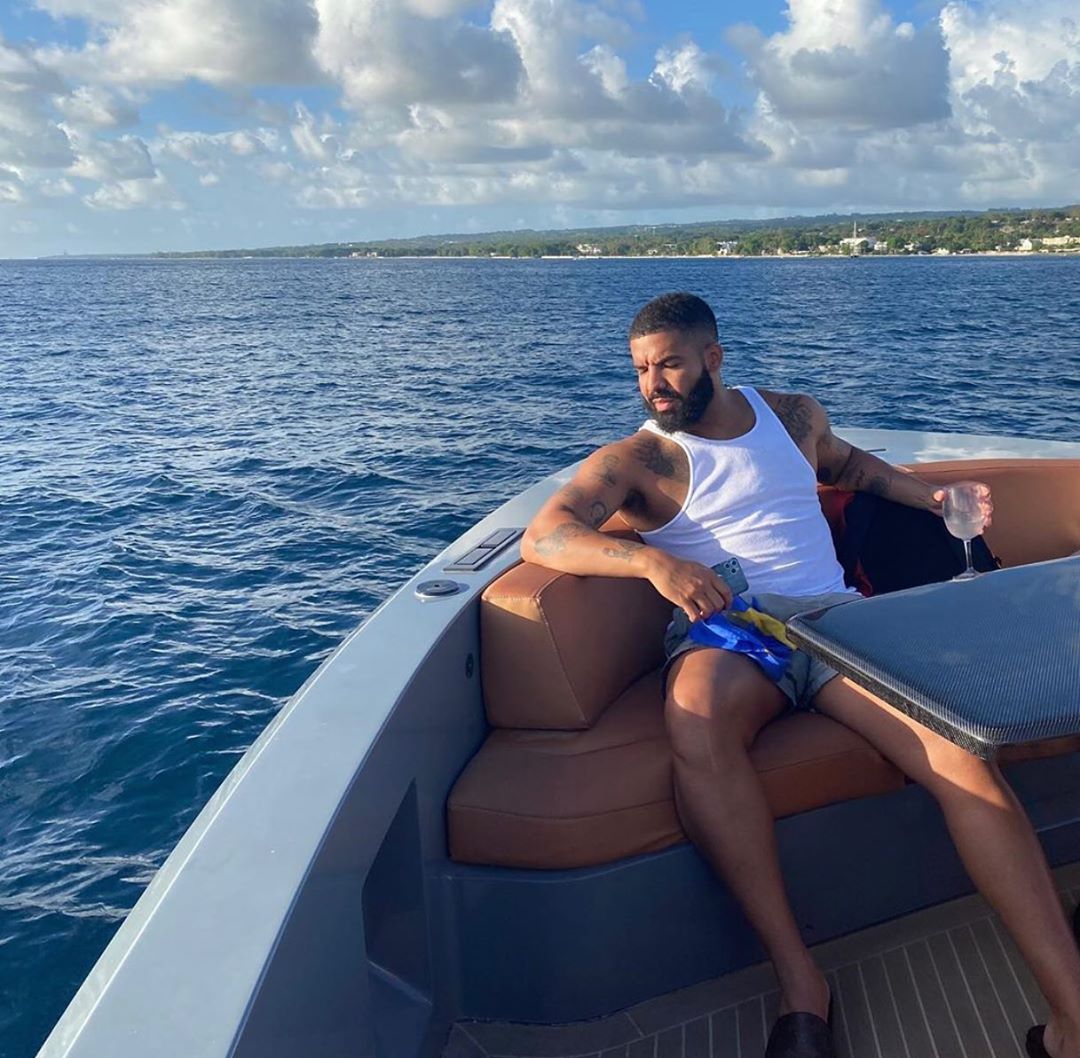 Drake And Popcaan Living It Up In Barbados During Yacht Party - DancehallMag