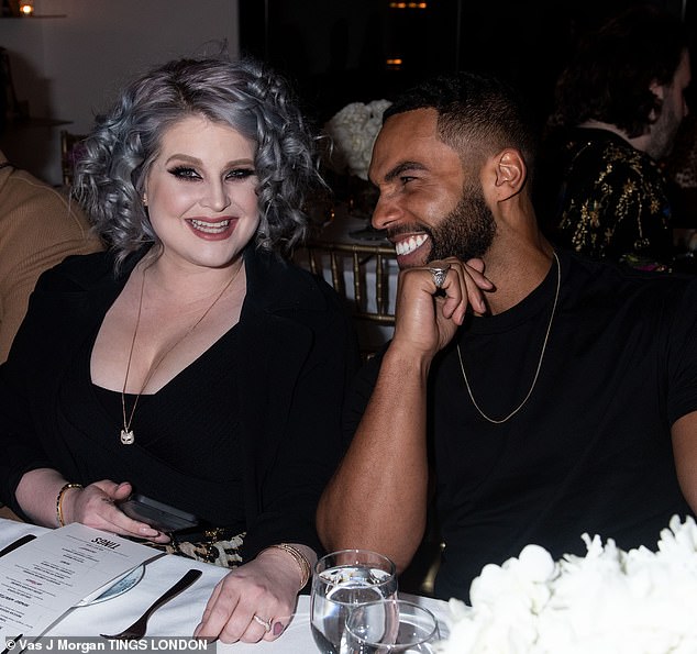 Kelly Osbourne, 34, sparks romance rumors with UK actor Lucien Laviscount,  26, after dinner in LA | Daily Mail Online